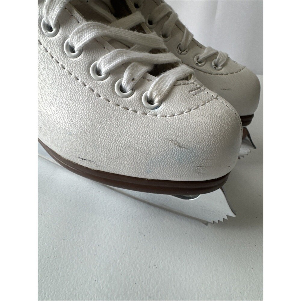 Jackson Excel Figure Ice Skates Mark II 1291 White Kids Size 3.5C - Picture 5 of 16